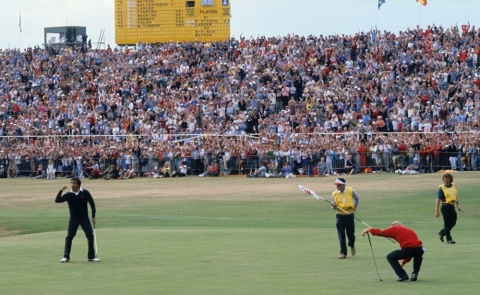 Seve Ballesteros Winning Open At St. Andrews 1984